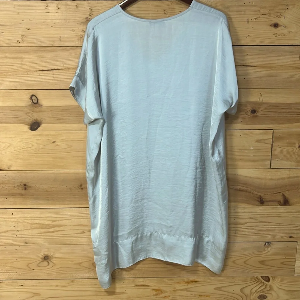 EUC tutu & lilli Wimberley silky polyester tunic top casual dress Roomy L/XL
